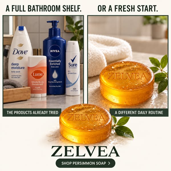 Try Zelvea Persimmon Soap
