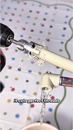 Pipe Tapping and Threading Tool | Dual-Specification Compatible