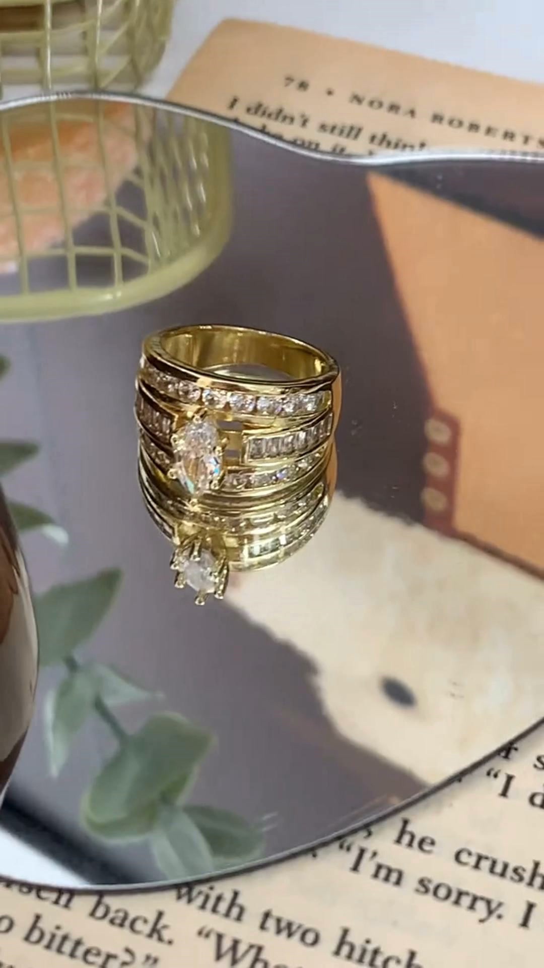 Half Price The “Vintage Marquise” Wide Band Ring You‘ll Never Take Off