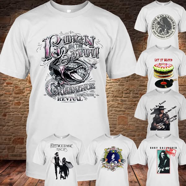 GREATEST BLUES ROCK ALBUMS MERCH