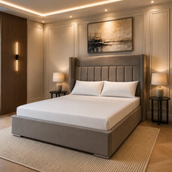 Aurora Fan Panel Bed - from PS329.99