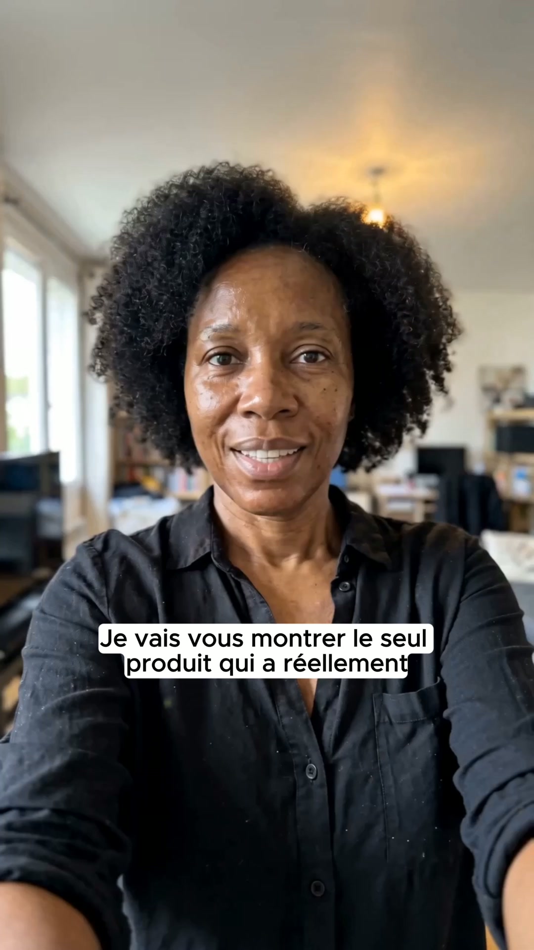 Le secret de cheveux plus denses.