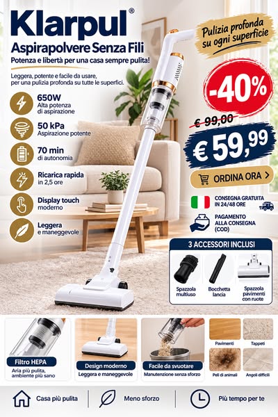 Klarpul -40% | Solo 59,99€