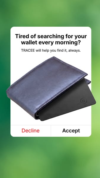 Not a Keyring. A Card.