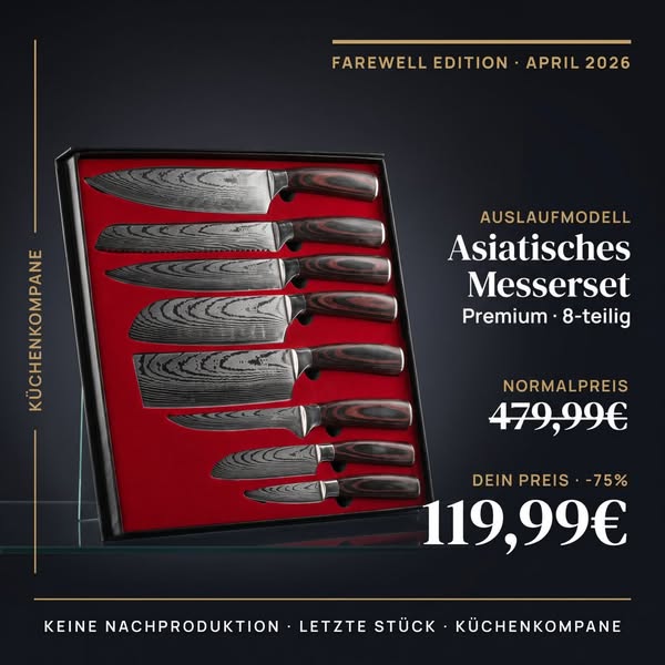 75% | Aktion läuft aus