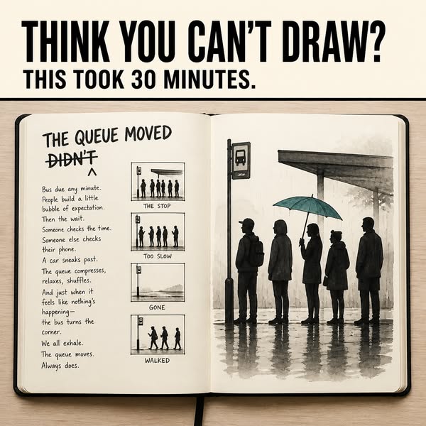 Sketch Life's Little Moments with Just a Pen