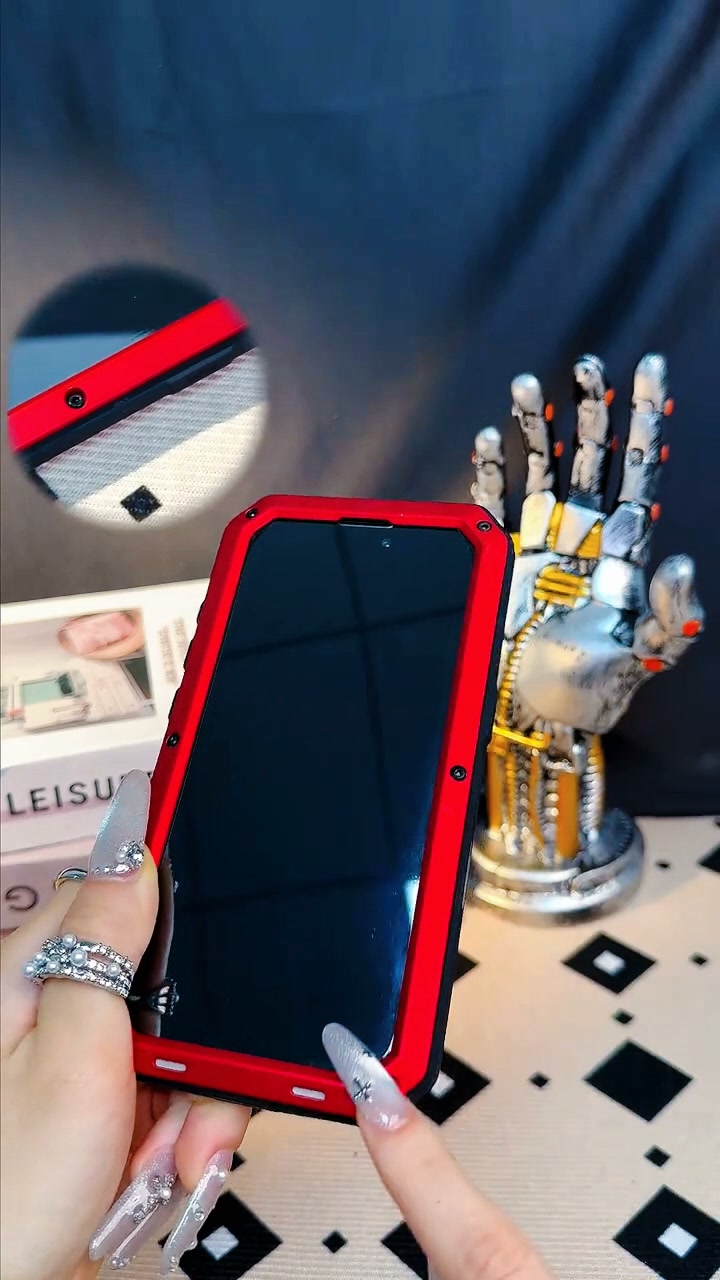 Rugged Armor Shockproof Phone Case with Full Body Protection & Premium Color Design