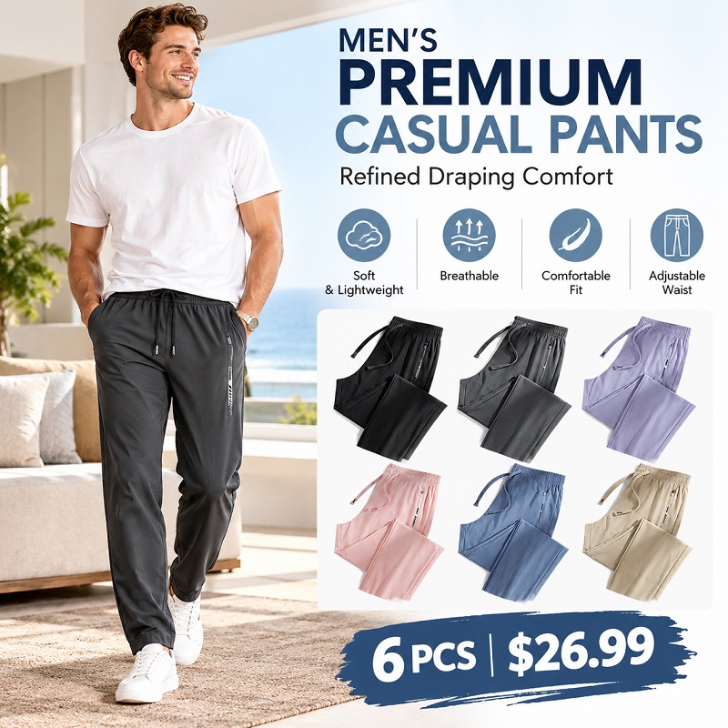 LAST DAY SALE 65% OFF Unisex Ultra Soft Stretch Perfect Drape Casual Pants