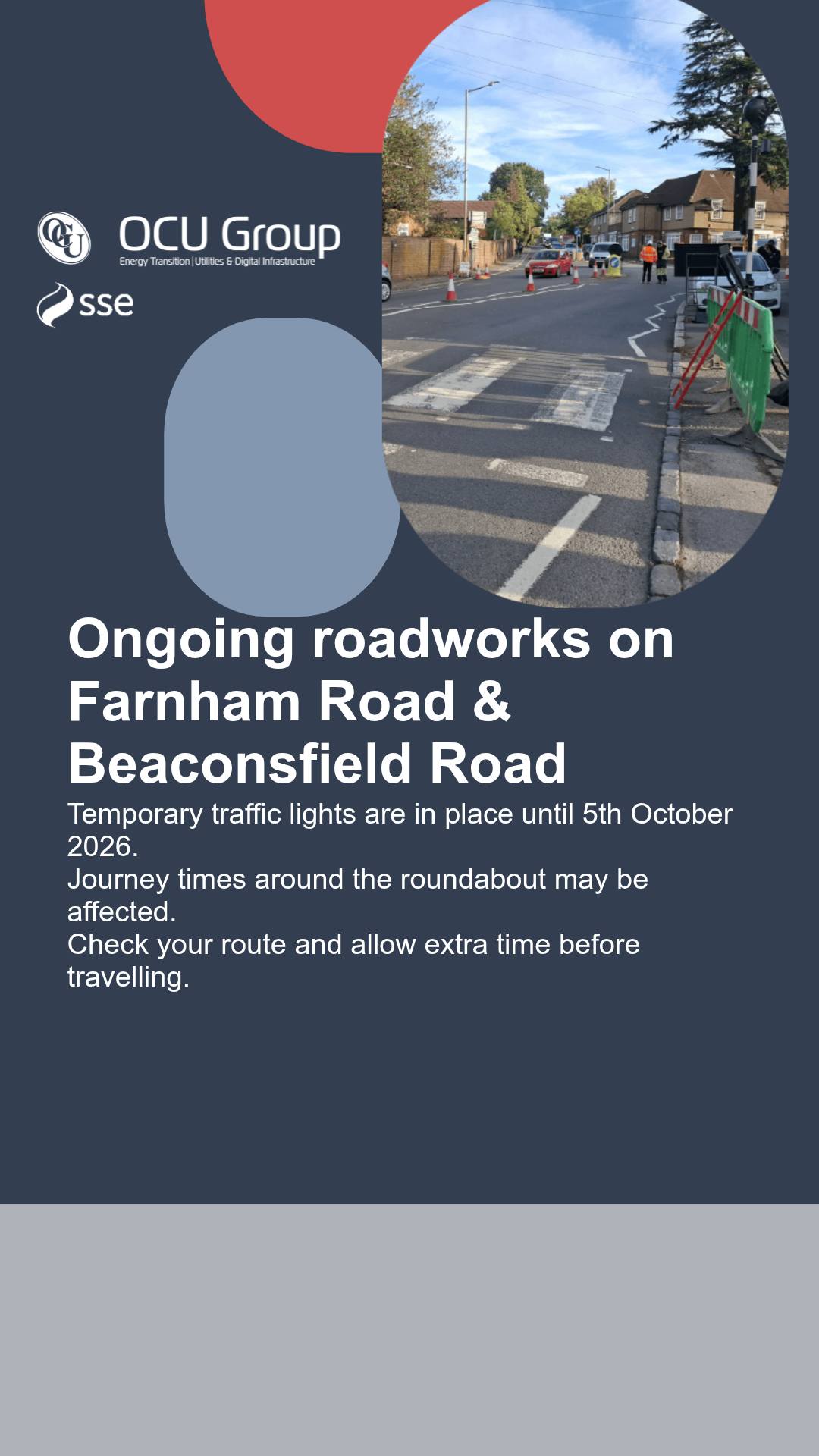 Upcoming roadworks
