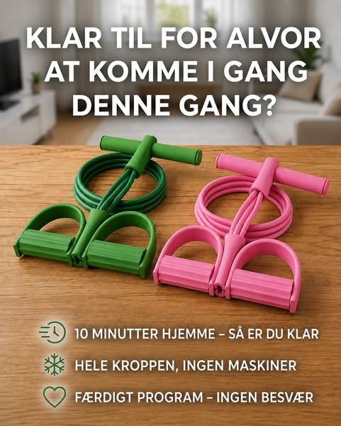 Ét redskab, hele kroppen – nemt!