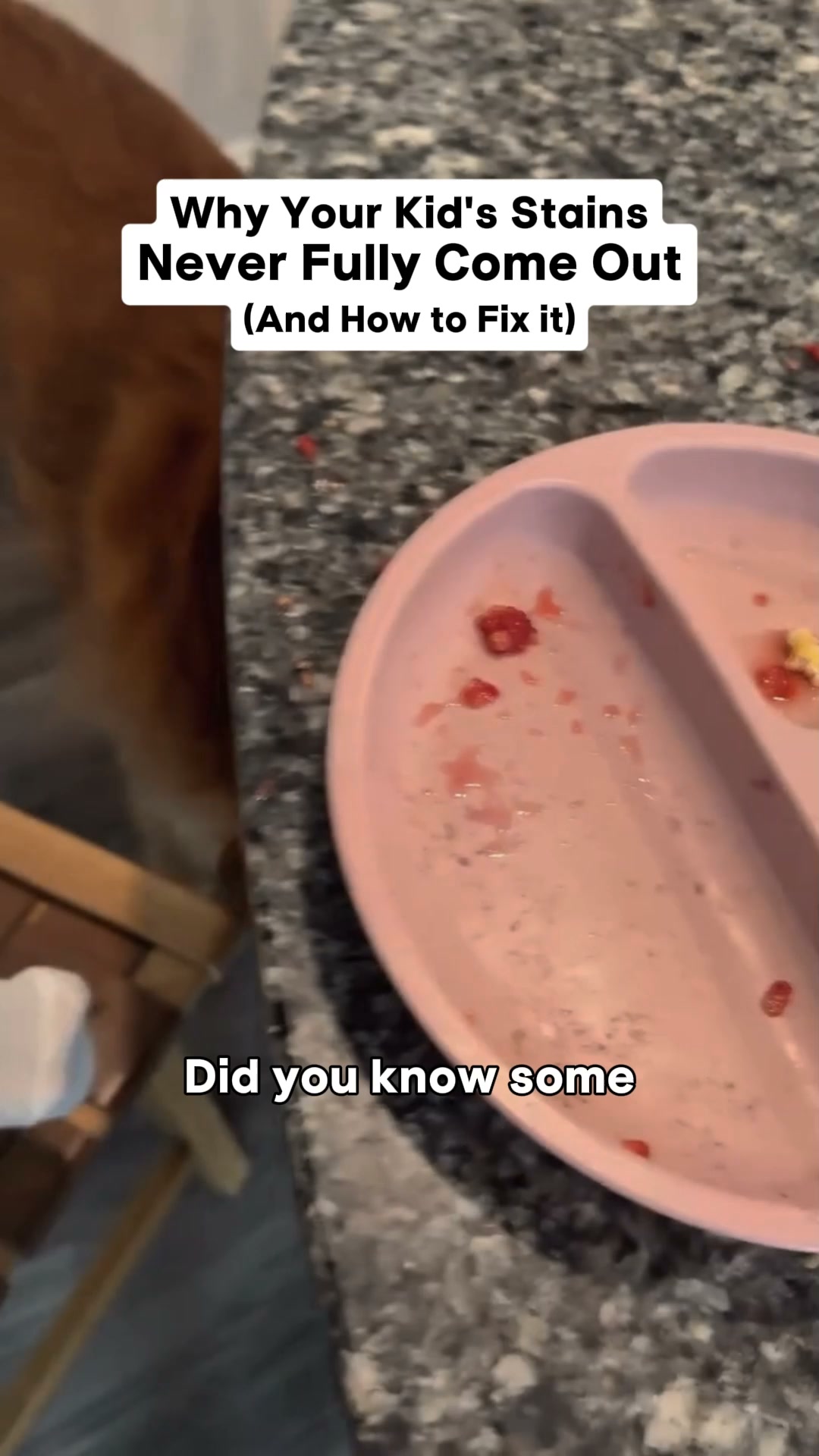 Kids' Stains Don't Have To Stay
