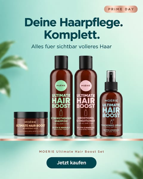 Deine Haarpflege, doppelt