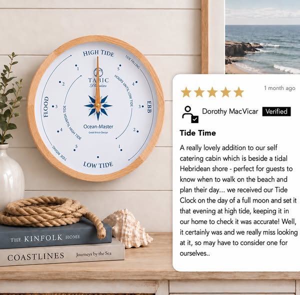 The Tide Clock Coastal Homes Love