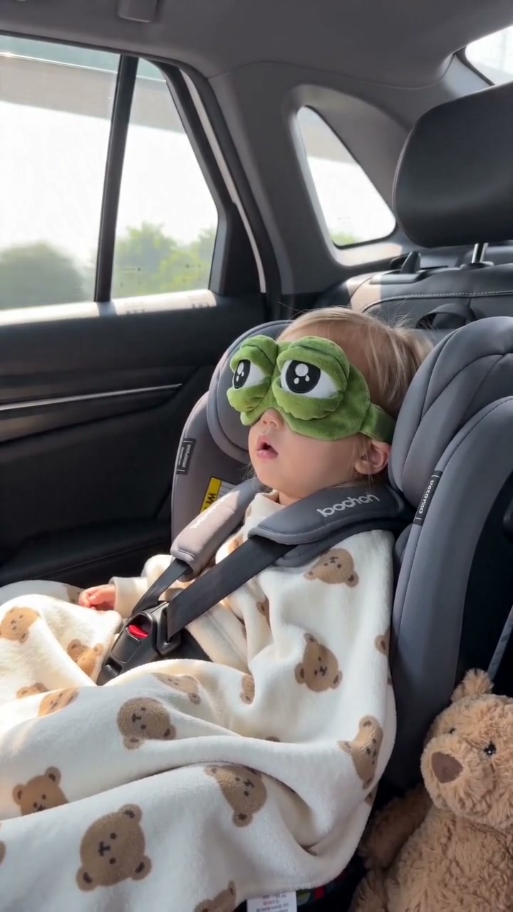 Cute 3D Frog Sleep Eye Mask