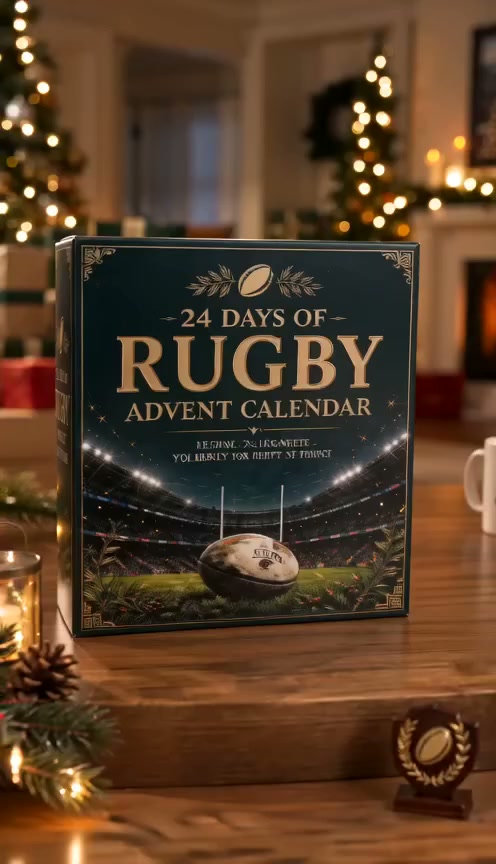 Rugby Advent Calendar 2026 – 24 Rugby-Themed