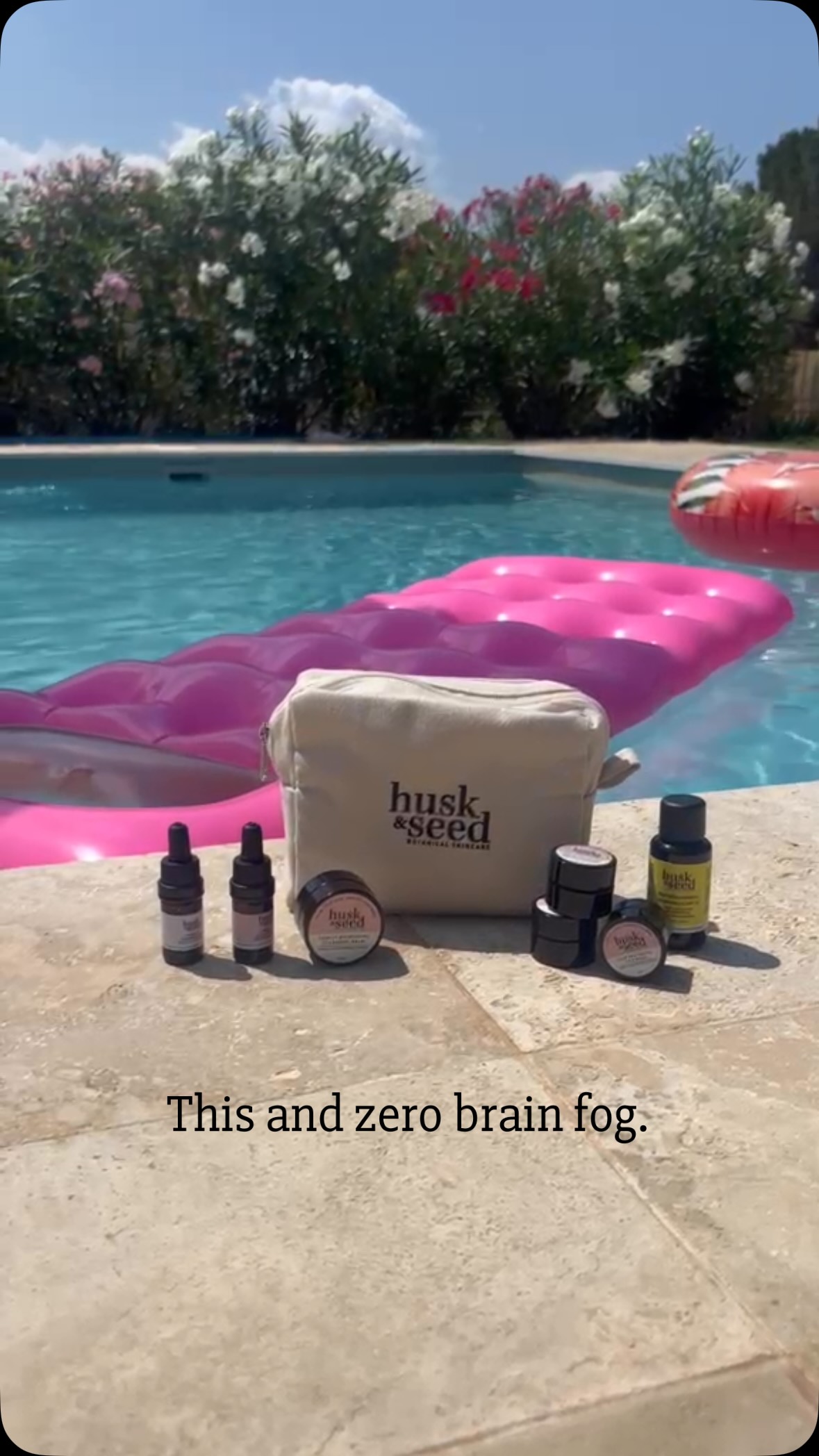 Your whole routine, travel-sized