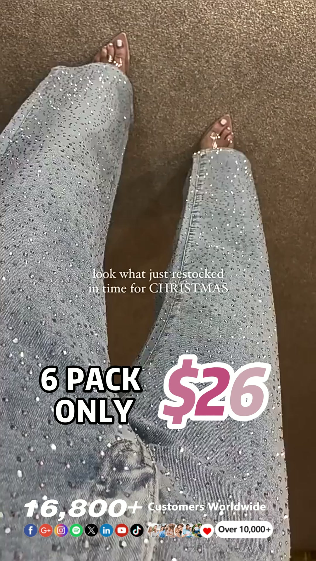 CLEARANCE SPECIAL – 6 FOR ONLY $26.99!