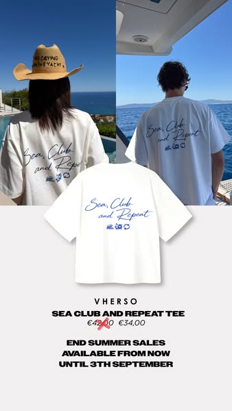 SEA CLUB AND REPEAT TEE