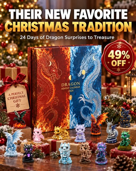 Christmas Gift-- Dragon Advent Calendar