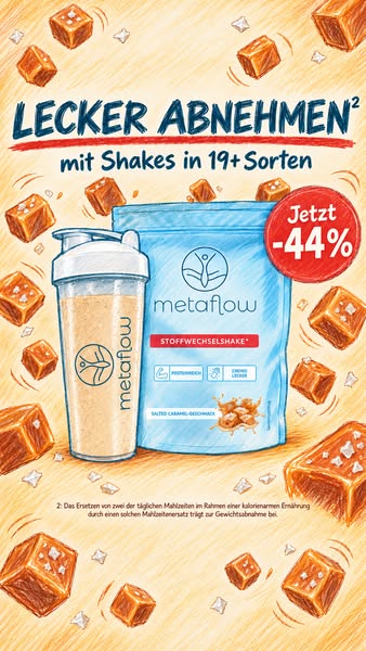 Salted Caramel-Abnehm-Shake² – dein neuer Favorit