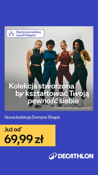 Nowa kolekcja Domyos Shape od 69,99 zł