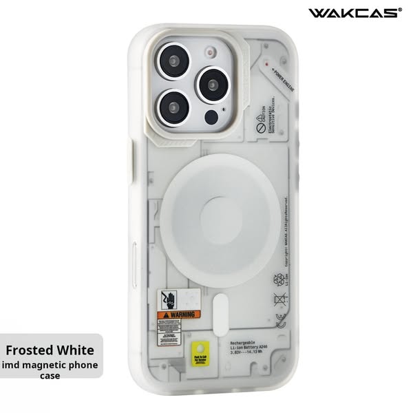 Frosted Mechanical Anti-Drop Magnetic iPhone Samsung Galaxy Magsafe Case