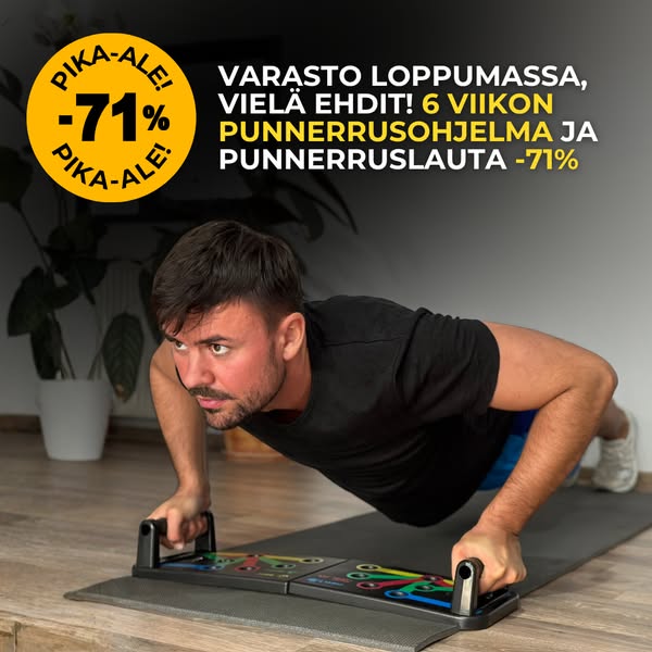 Pika-ALe: viimeiset punnerruslaudat ja ohjelma -71%