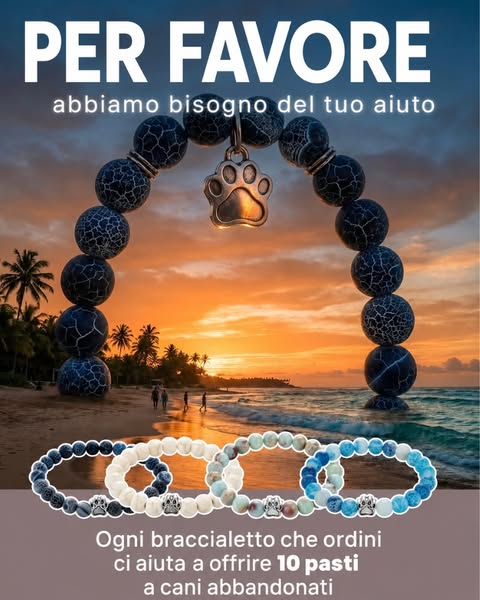 Bracciale Cuore di Zampa