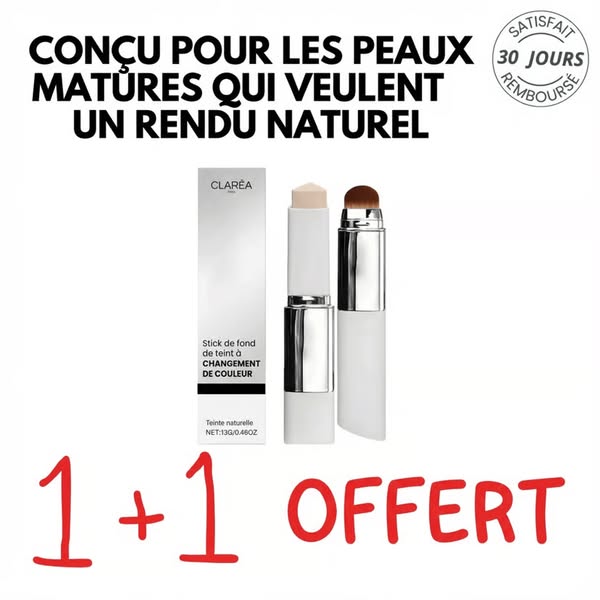 1 fond de teint acheté, le 2ème est offert !