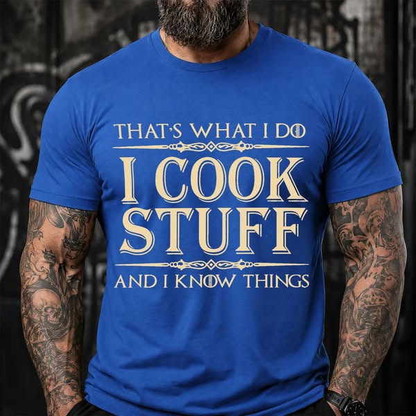 Cook Stuff & Know Things Tee