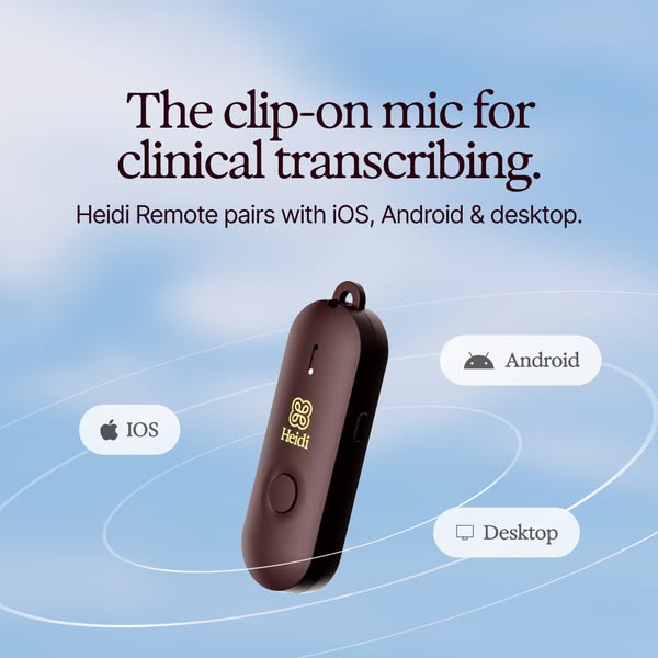 Built for full clinical days.