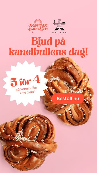 Skicka kanelbullar