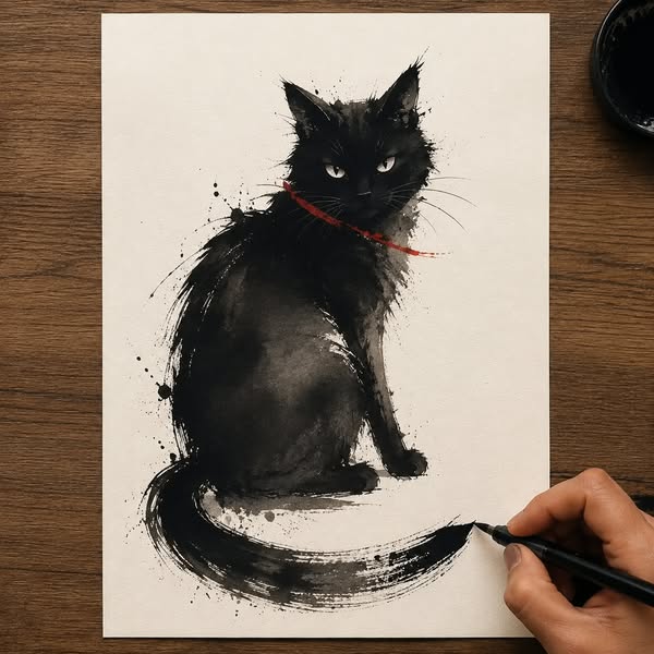 Learn The Modern Art Of Painting Dreamy Acrylic Cats