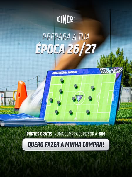 Cinco Campanha Pré-Época 26-27 | CINCO Clipboards