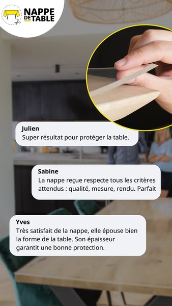 Protéger votre table