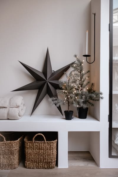 Stijlvolle kerststerren