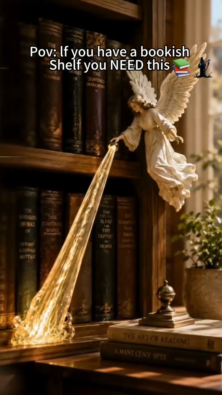 Bring a Gentle Glow to Your Bookshelf