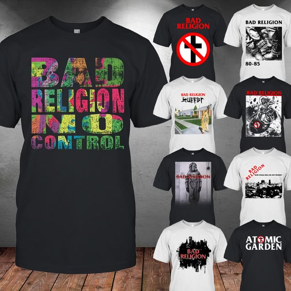 Bad Religion | Custom prints store | T-shirts, mugs, face masks, posters