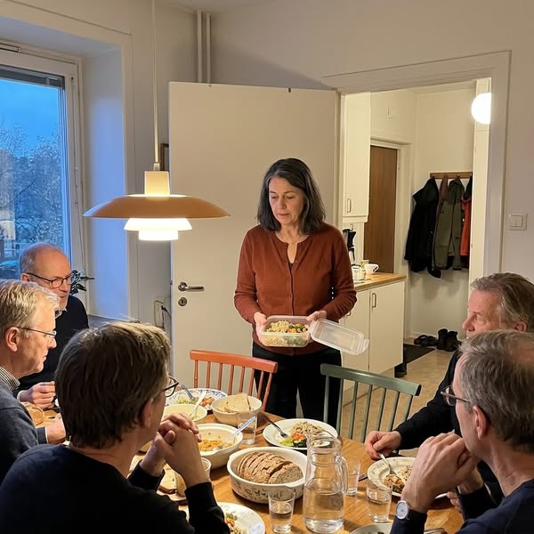 Hon ville inte låta ett blodprov ta hennes plats vid bordet