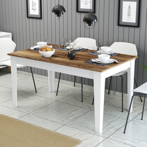 Milan 520 - Walnut, White