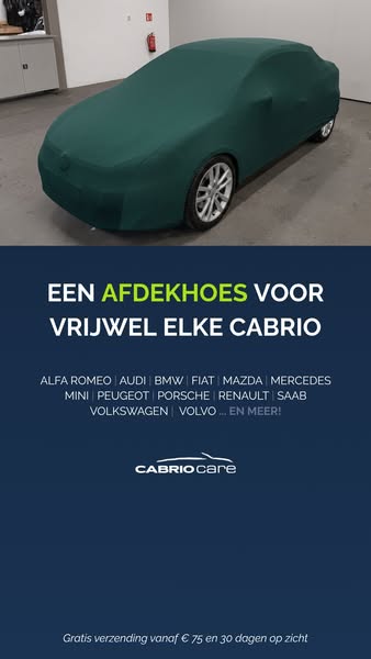 Afdekhoezen voor uw cabrio
