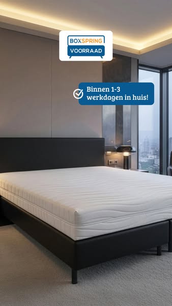 Ontdek stijlvolle boxsprings bij Boxspring Voorraad