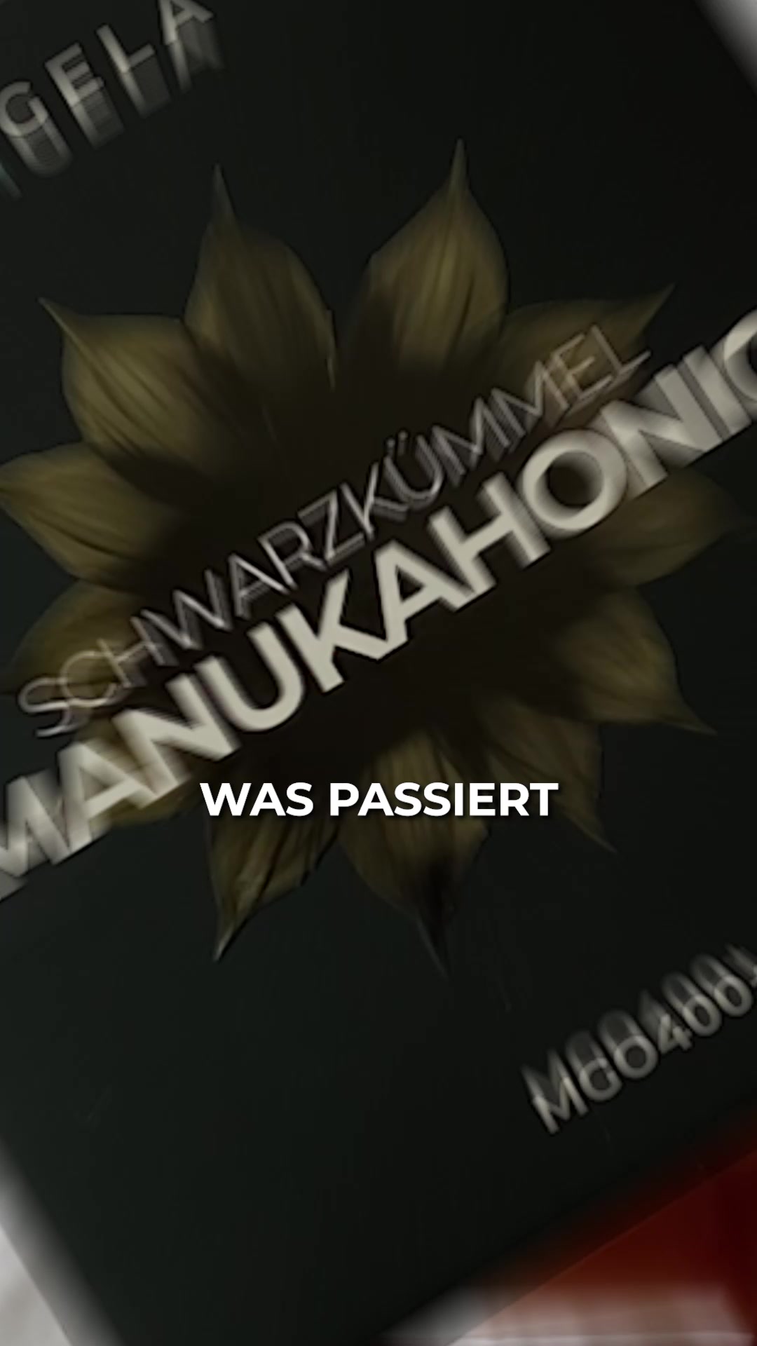 Manuka-Honig mit Schwarzkümmelöl