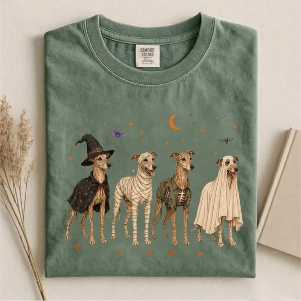 Halloween Greyhound T-shirt