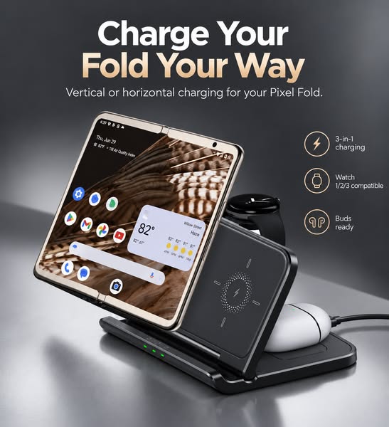 One Charger for Your Fold Setup