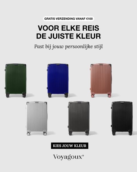 Koffer voor elke reis