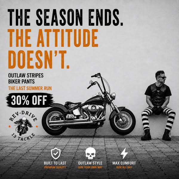 THE SEASON ENDS. THE ATTITUDE DOESN’T. – 30 % OFF