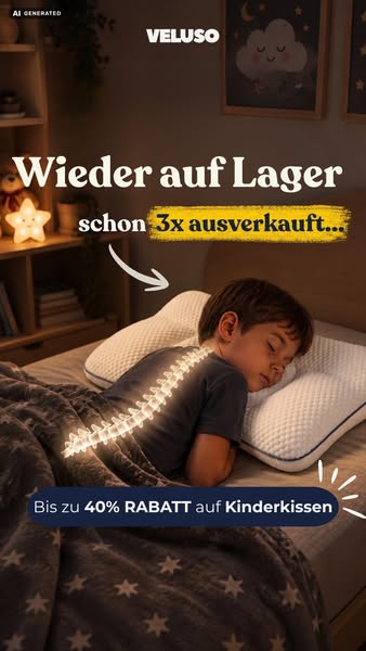 Cloudrest™ Ergonomisches Kinderkissen