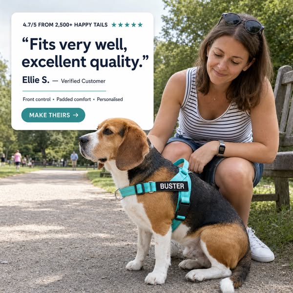 Their Next Harness. Their Name on It.