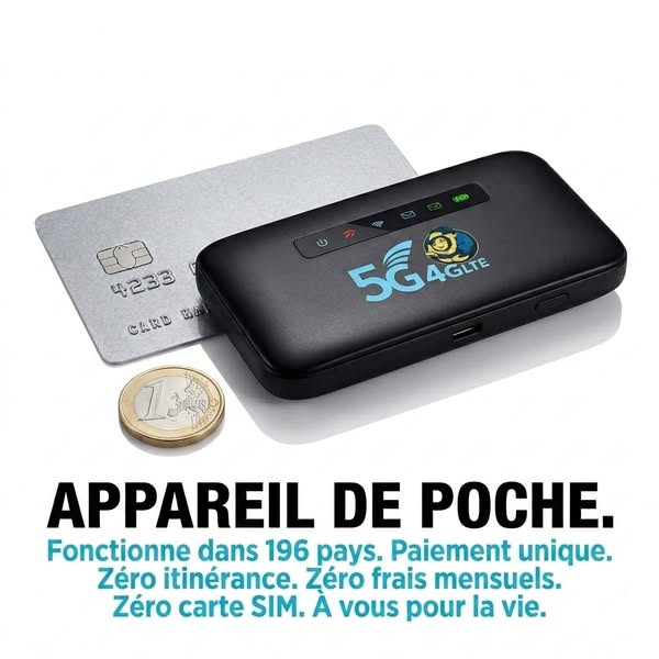 5G illimitée sans frais de roaming !